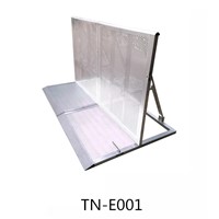 Outdoor Concert Stage Barriers Protect Product