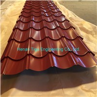 930/980/1050mm Prepainted Galvanized Steel Roof Tile Coloful Glazed Roofing Sheet for Villa