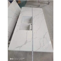New Arrived Artificial White Marble Counter-Top for Home, Hotel