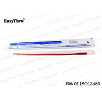 Sterilized Red Latex Urethral Catheter Silicone Coated Size Fr6 to Fr30