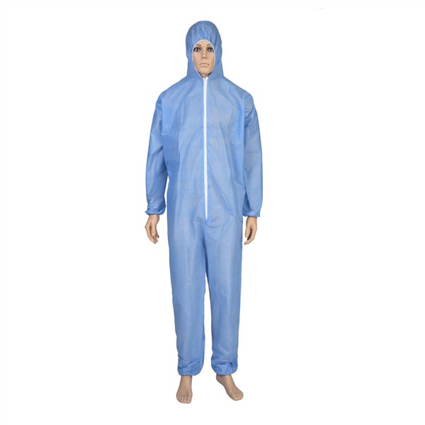 Medical Protective Clothing Safety Disposable Suit Isolation Hooded Coverall Protective Hospital Medical Health Apparel