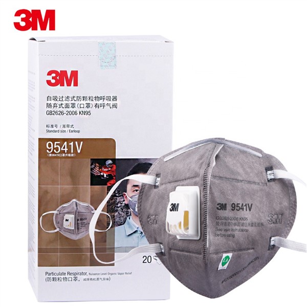 3M Particulate Respirator with Valve N95 Covid 19 Antiviral Surgical Mask Disposable Surgical Face Mask