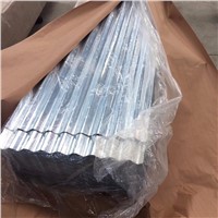 0.12mm Thickness Regular Spangle 9 Waves HDG Corrugated Roofing Sheets