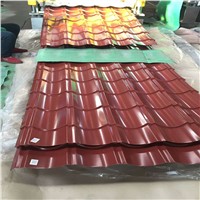 New Type Factory Price Glazed Step Profile Steel Roofing Tile