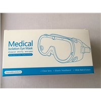 Medical Isolation Eye Mask, Protective Goggles; Protective Spectacles;
