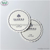 Customizable Multi-Style Hotel Supplier Disposable Paper Coasters Insulated Coasters
