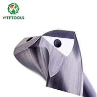 WTFTOOLS Internal Coolant 5D 9.9mm Tungsten Carbide Twist Drill Bits
