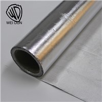 China Factory Sales Fire Resistant Insulation Material Aluminum Foil Fiberglass Fabrics