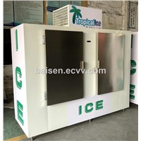 Double Door Commercial Ice Box Freezer/Indoor &amp;amp; Outdoor Use Ice Merchandiser