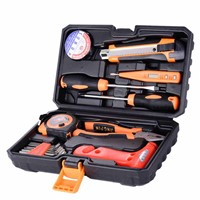 SOLUDE 16Pcs/Set Multifunctional Home Routine Repair Hand Tool Sets Screwdriver Hammer Pliers Combination Kit