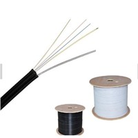 Outdoor Single Mode 2 Core Ftth Drop Cable 1km Self Support Steel Wire Type Fiber Optical Fiber Drop Cable