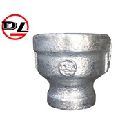 Black Malleable Iron Pipe Fittings Galvanized Reducing Coupling