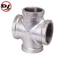 Malleable Iron Pipe Fittings Equal Pipe Cross