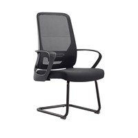 Guibin Foshan Factory Black Fix Back Office Chair