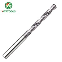 3*D 10mm Tungsten Carbide Drill Bits for Steel Drilling with Inner Coolant Hole