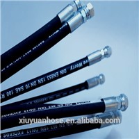 High Pressure Steel Wire Braided Flexible Hydraulic Rubber Hose of SAE100R1 with High Quality