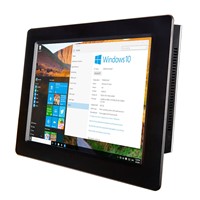 12.1 Inch Industrial Panel PC with Intel J1900 All In One Touch Screen Computer 500G HDD 2GRam Support Win 10 Win7 Linux