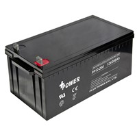 12V200AH Soalr Batteries with Rechargeable