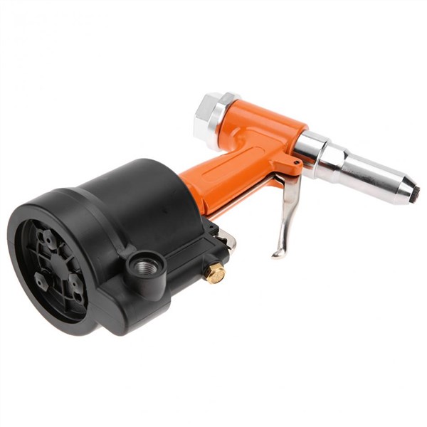 KP-701 Short Cylinder Pneumatic Rivet Gun Industrial-Grade Riveting Rivet Gun Air Hydraulic Riveter-Professional