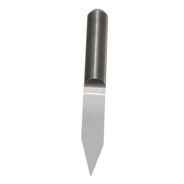 10 Pcs / box 3.175mm 30 Degree blue-plated tungsten steel flat bottom sharp knife / CNC engraving knife Engraving Cutter