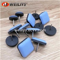 Furniture Glides for Chairs Nail on Glide Furniture Sliders Table/Chair Glide, to Protect the Floor Round Nail on Sliding