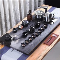 Household Simple Living Room Automatic Atomization Water Tea Table Wujinshi Tea Tray Set
