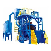 BARREL TYPE SHOT BLASTING MACHINE