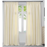 Blockout Coated Textured Woven Window Curtains