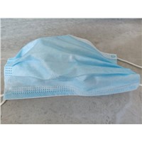 3Ply Disposable Medical Mask PP Non Woven with Elastic Ear Loop