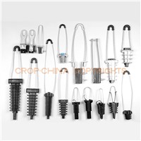 Fiber Cable Accessories High Strength Tension Plastic Dead End Anchor Clamp for ADSS
