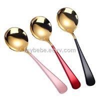 Multicolor Stainless Steel 304 Spoons