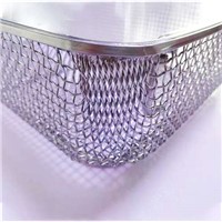 Hospital Equipment Stainless Steel 304 Stamping Medical Disinfection Basket