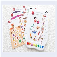 Smart Educational Toy Edible Safe ABS &amp;amp; Environmental Friendly Interactive Logic Board Fun for Learning