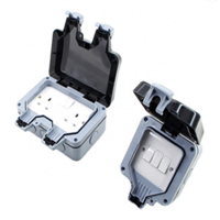 Supply And Production Of High Quality BG Series IP66 13A Double Cable Waterproof Wiring Switch Box