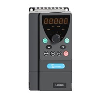 Single Phase 220V AC Variable Frequency Drive 0.4kw 0.5HP VFD Inverters for 3phase Induction Motor Control