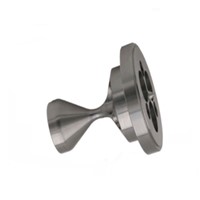CNC Metal Machining Precision Aluminum Parts with Hard Anoide CNC Turning Polished Stainless Steel Camera Fitting