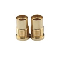 Customize Small Plastic Stainless Steel Thread Round Spacer Bushings Non Standard Screw Sleeve for Cleaning Machine