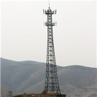Hot Dip Galvanised Angle Steel Telecommunication Tower
