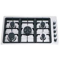 SHINOR HLF905TMS-F Flush-Mounted Design Stainless Steel Gas Hob