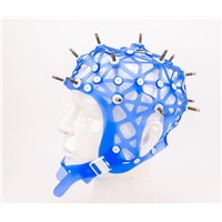 EEG Cap(for Bridge Electrodes)-Use with Alligator Clip Electrode Wire-Elastic Caps