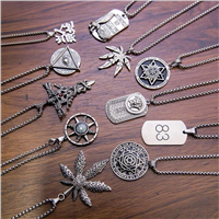 Fashion Gift Promotional Items Stainless Steel Tag Necklace