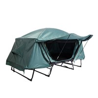 Amazing Double Tent Cot Keeps You from Sleeping on the Cold Lumpy Hard Ground Carp Fishing Tent Bivvy