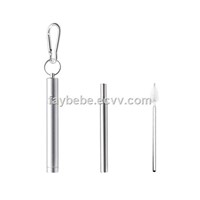 Stainless Steel 304 Retractable Drinking Straws