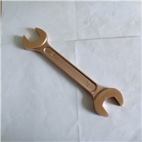 Excellent Product &amp;amp; Excellent Price Non Sparking Wrench Double Open End Be-Cu Safety Hand Tools 24*27mm
