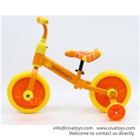 Civa Steel Kids Balance Bike H02B-101 EVA Wheel with Training Wheels Children Bicycle No Pedal