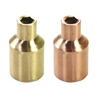 Socket (6 Angles) 1/2"*32 Mm Al-Cu Non-Sparking Hebei SIKAI Anit Explosion Tools