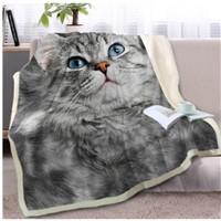 Multi-Pattern Air-Conditioned Siesta Dormitory Lazy Sofa Square Blanket