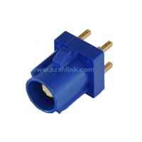 Fakra C Code Blue Color Male Connector for PCB