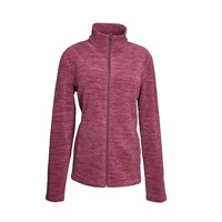 100% Polyester Fabric No Lining Women OEM Two-Tone Polar Fleece Jackets for Spring
