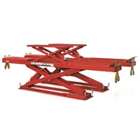 ESW-8540D in-Ground Pulley Scissor Lift/Pneumatic Release